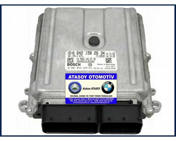 MERCEDES W221 S320CDI MOTOR BEYNİ 6421502634 6421509726 6421509777 6421507391 6421505691 0281014479 0281014197 0281013522 0281013212 A6421502634 A6421509726 A6421509777 A6421507391 A6421505691 642M19